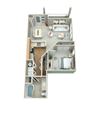 Washougal, WA Lookout at the Ridge Apartments 1 bedroom 1 bath